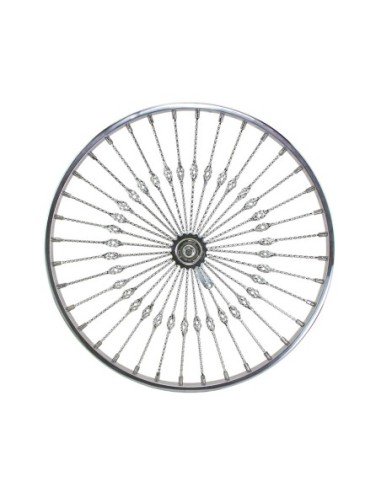 26 Steel Coaster Twisted Cage 36 Spoke 8gChrome...
